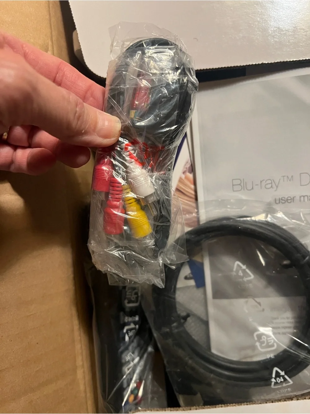 Samsung Silver and White Blu-ray Disc Player User Manual
